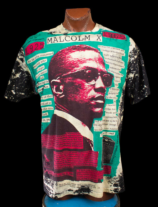 Vintage 1992 Malcom X Mosquitohead T Shirt XL
