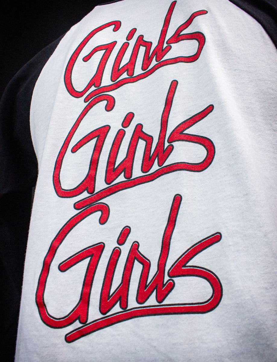 Vintage Mötley Crüe Girls Girls Girls Concert T Shirt 1987 Small