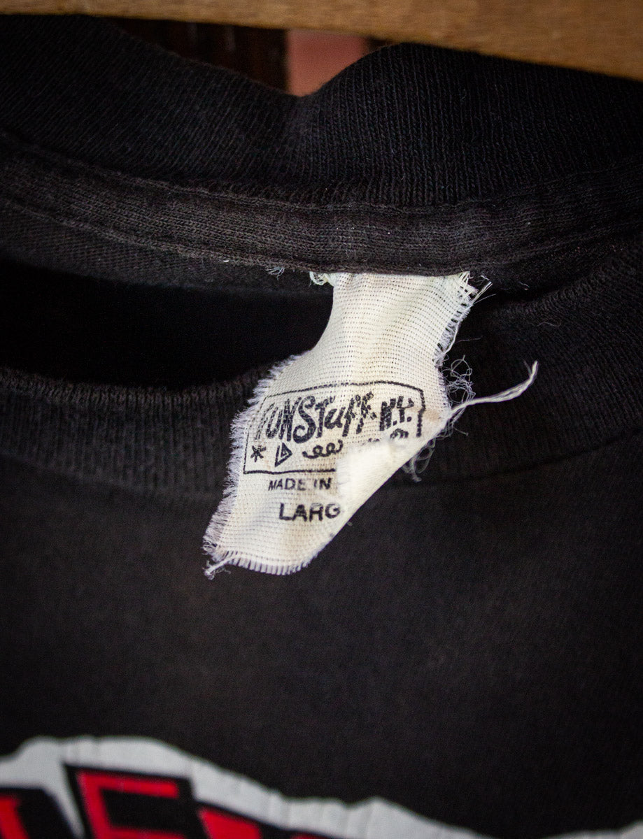 Vintage Mötley Crüe Decade of Decadence Concert T Shirt 1991 Black Medium