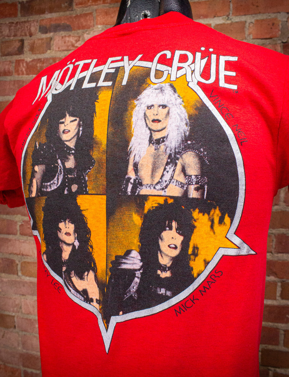 Vintage Mötley Crüe Shout At The Devil Concert T Shirt 1983 Small