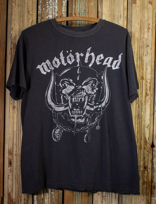 Vintage Motorhead March or Die Concert T shirt 1990 Black Large