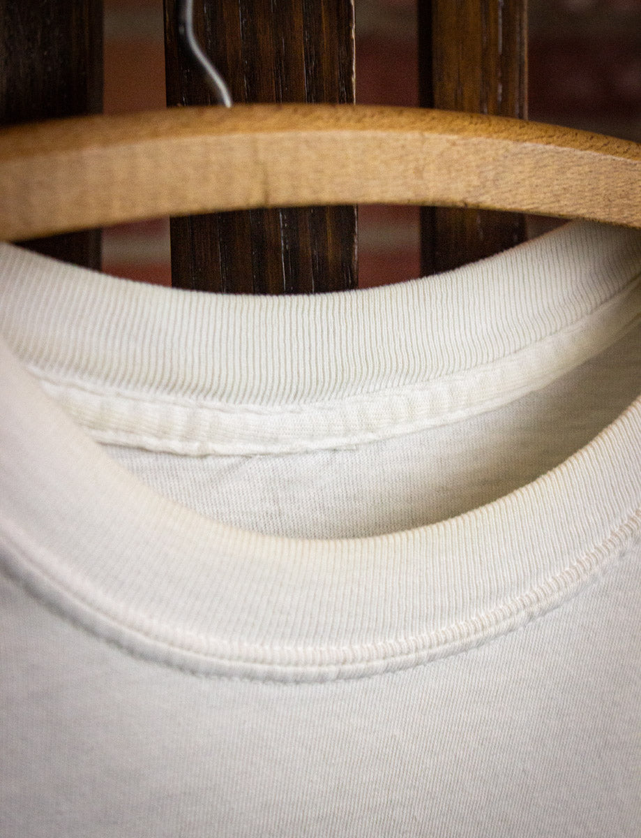 Vintage Nirvana Band Photo Concert T Shirt 1996 White Large