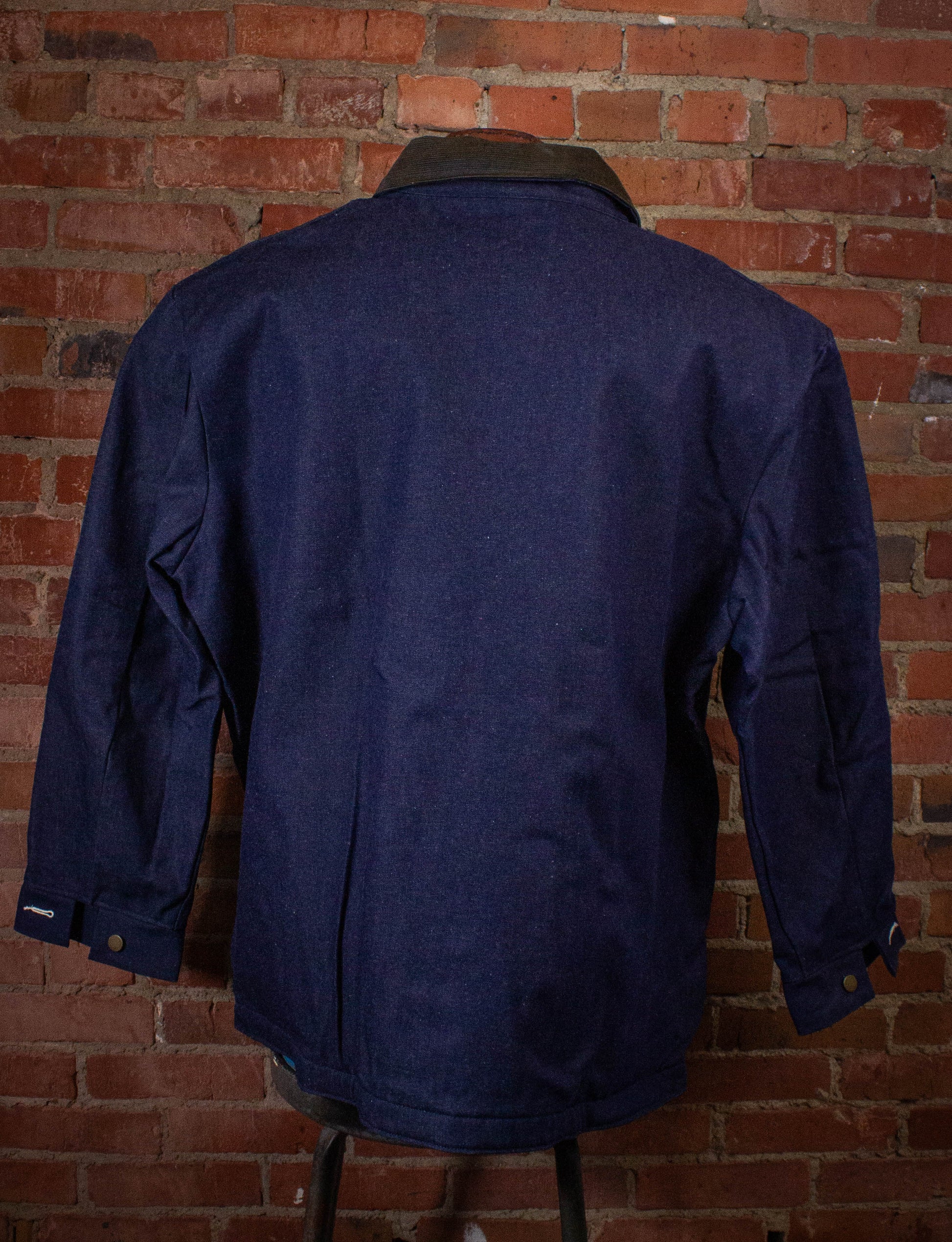 Vintage Big Ben Denim Chore Jacket 90s NOS Dark Wash Size 52