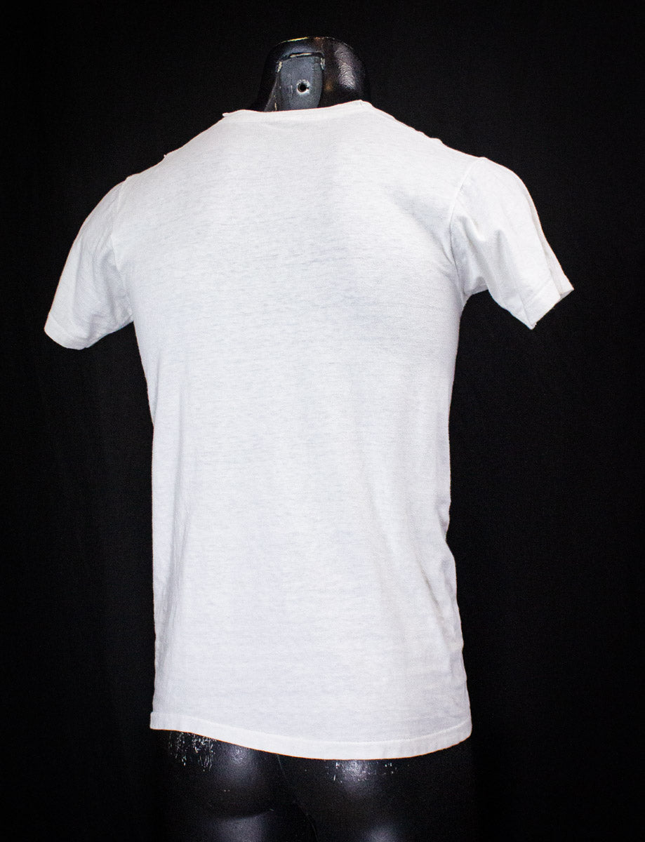 Vintage Neil Young Crazy Horse Concert T Shirt 1976 White Small