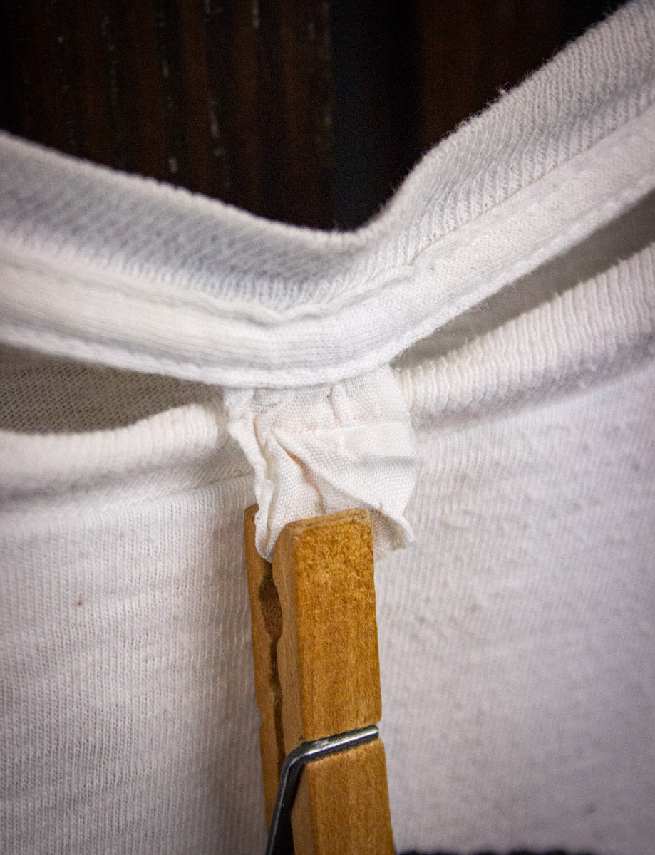 Vintage Neil Young Crazy Horse Concert T Shirt 1976 White Small