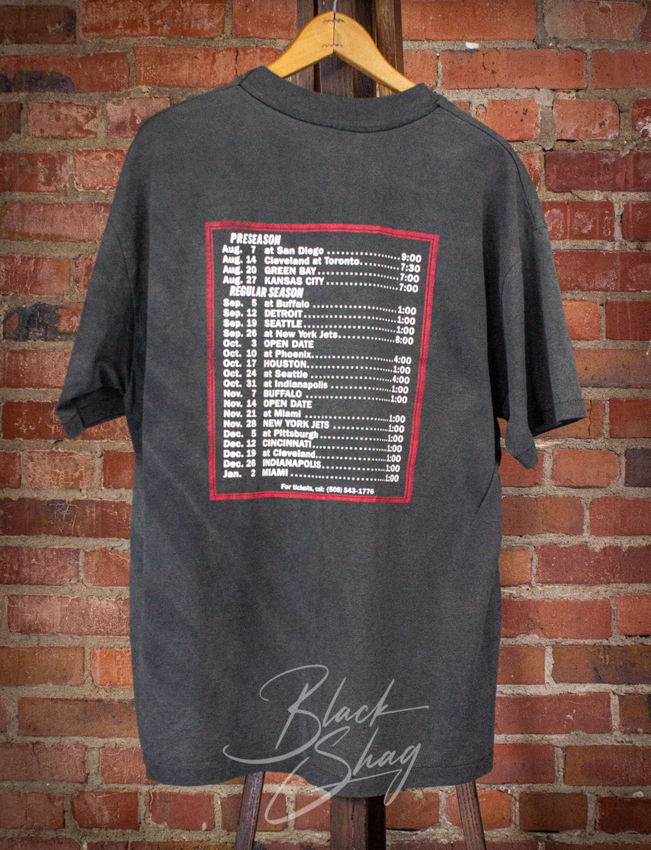 Vintage New England Patriots Graphic T Shirt 1993 XL