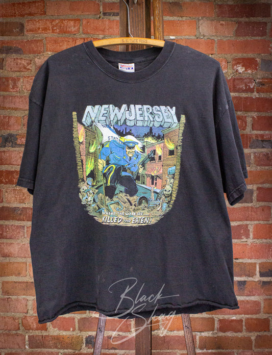 Vintage New Jersey Graphic T Shirt y2k