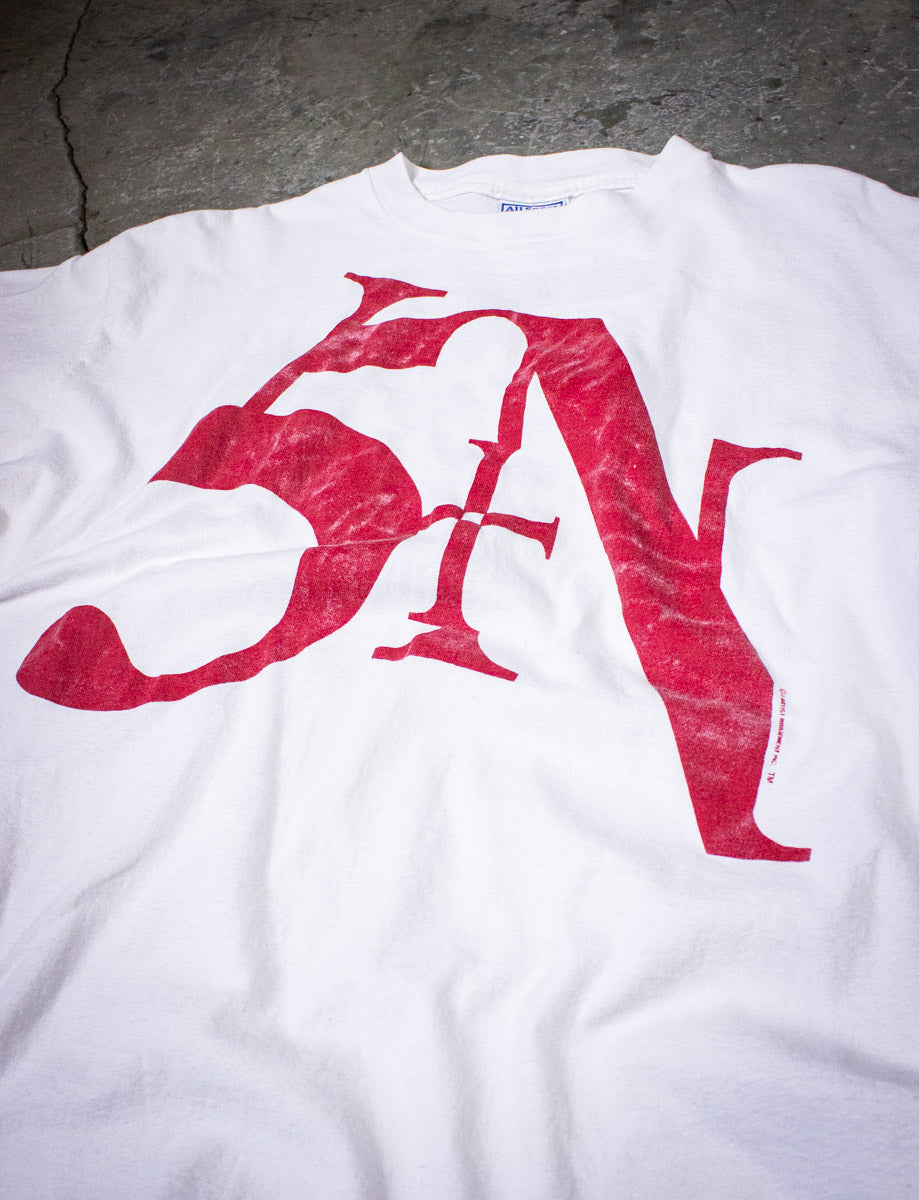 XL NINE INCH NAILS IN CONCERT Tシャツ Vintage Nine Inch Nails Sin Concert T Shirt 1990 White XL – Black