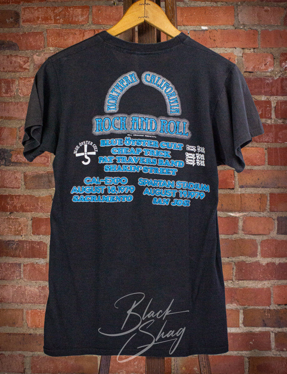 Vintage Northern California Rock n Roll Concert T Shirt 1979 XS