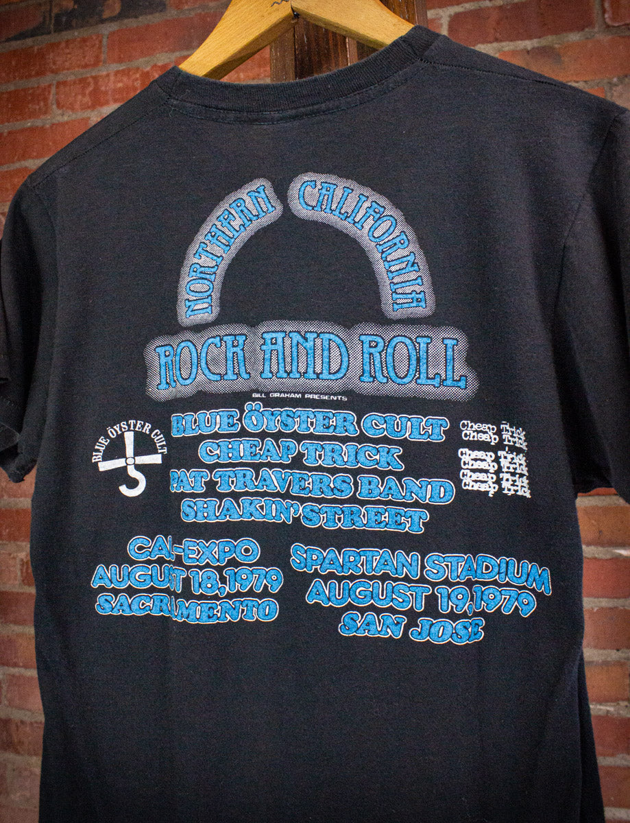 Vintage Northern California Rock n Roll Concert T Shirt 1979 XS