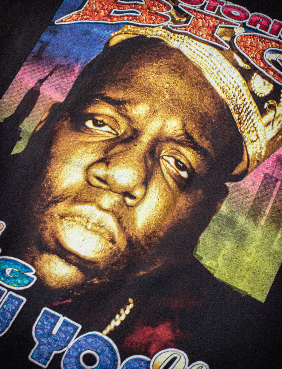 Vintage Notorious BIG King of New York Playa Hater Rap Tee 90s XL
