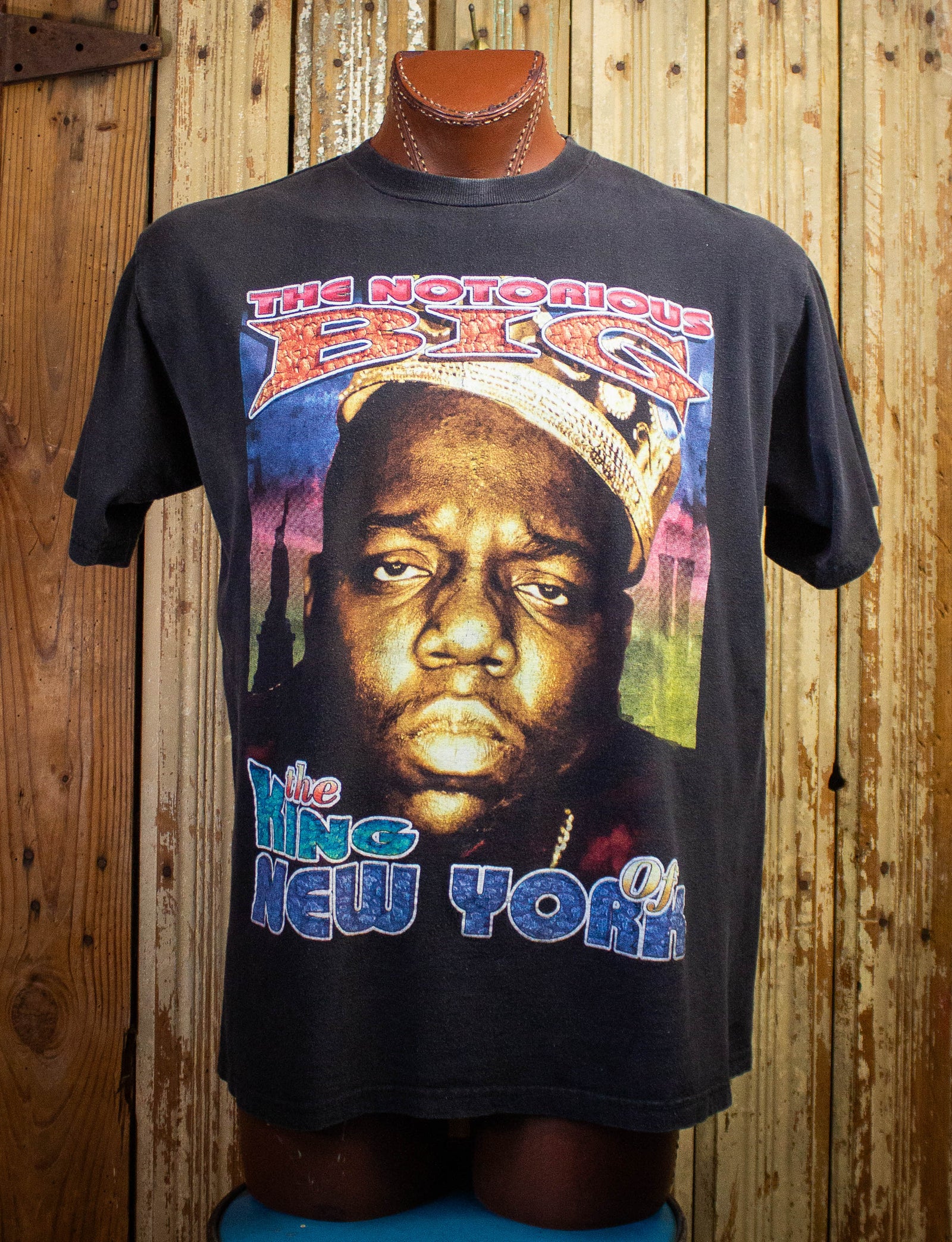 Vintage Notorious BIG King of New York Rap Tee 90s Black XL – Black ...
