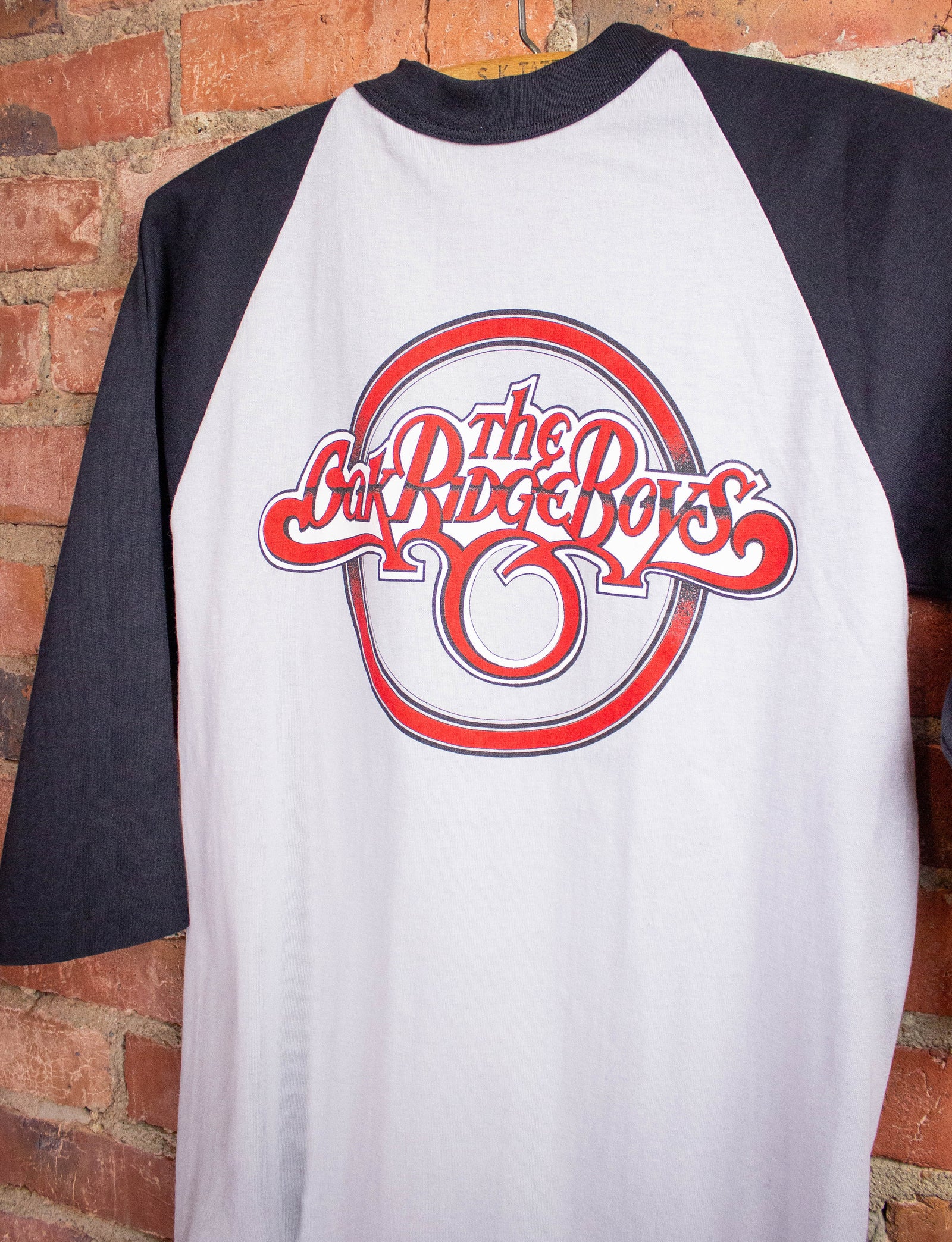 Vintage Oak Ridge Boys Concert Raglan T-Shirt 1985 S