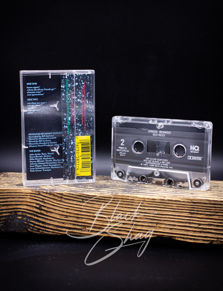 Vintage Oingo Boingo Boi-ngo Cassette 1987