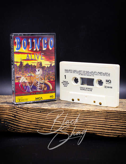 Vintage Oingo Boingo Boingo Alive Cassette 1988