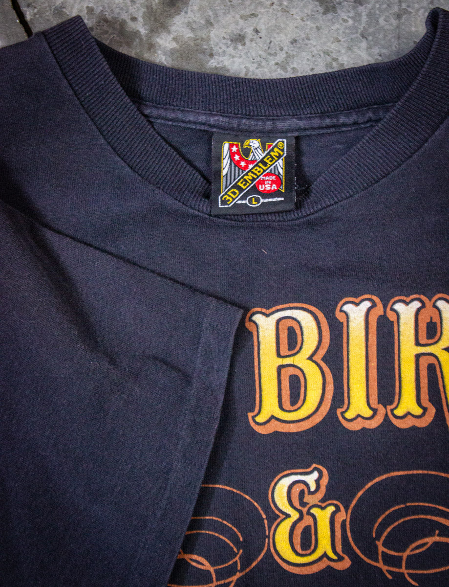 Vintage Old Bikes and Good Whiskey Graphic T Shirt 1993 Large