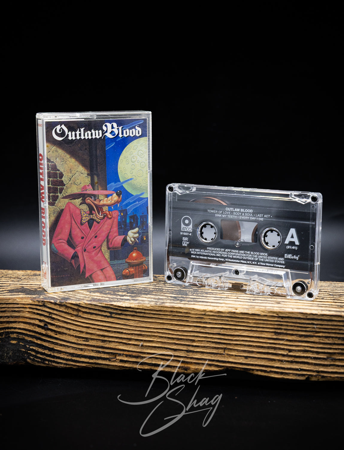Vintage Outlaw Blood Cassette 1991