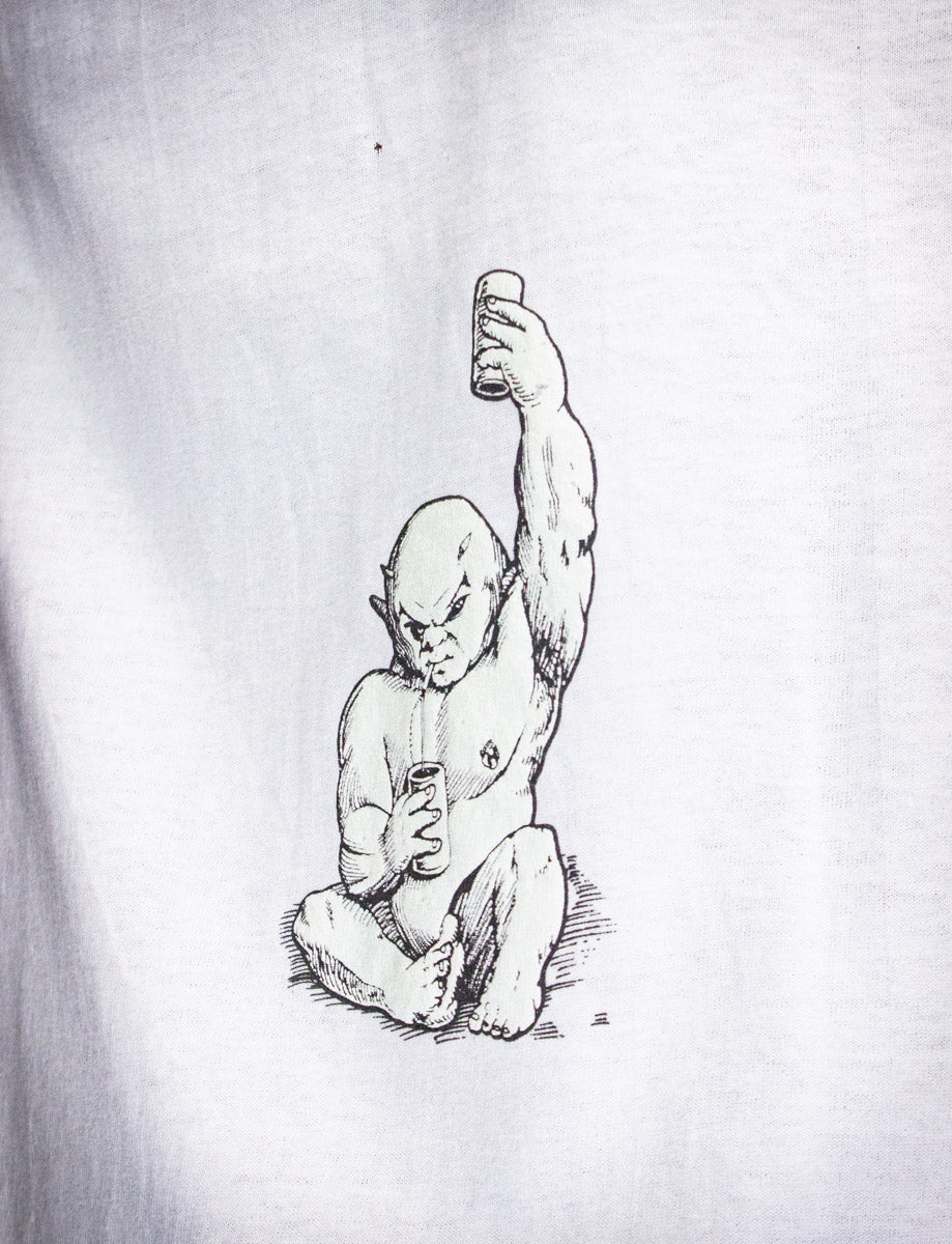 Vintage Ozzy Osbourne Crucified Glow in the Dark Concert T Shirt 1991 Large