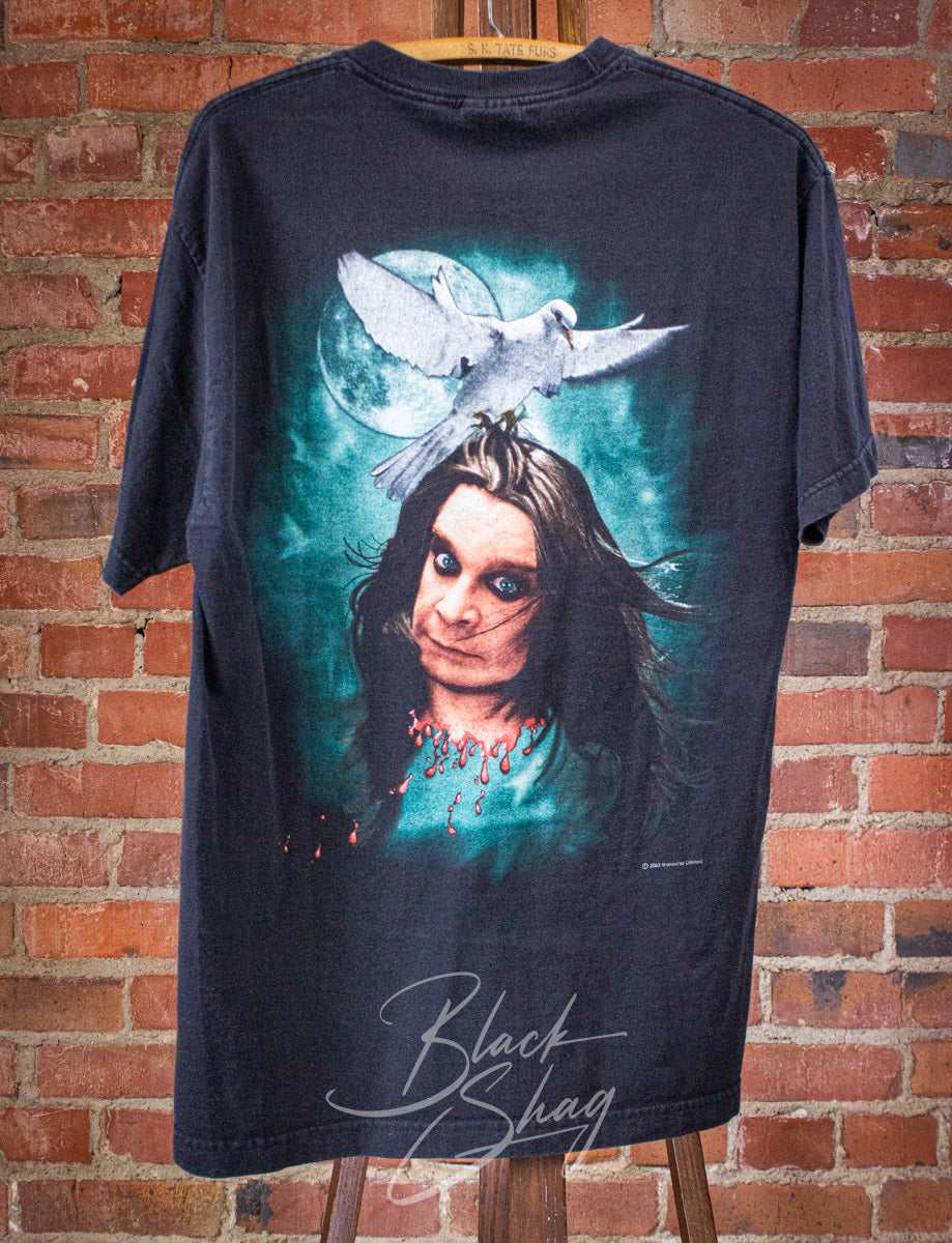 Vintage Ozzy Osbourne Dove/Decapitated Concert T Shirt 2000 Black Large