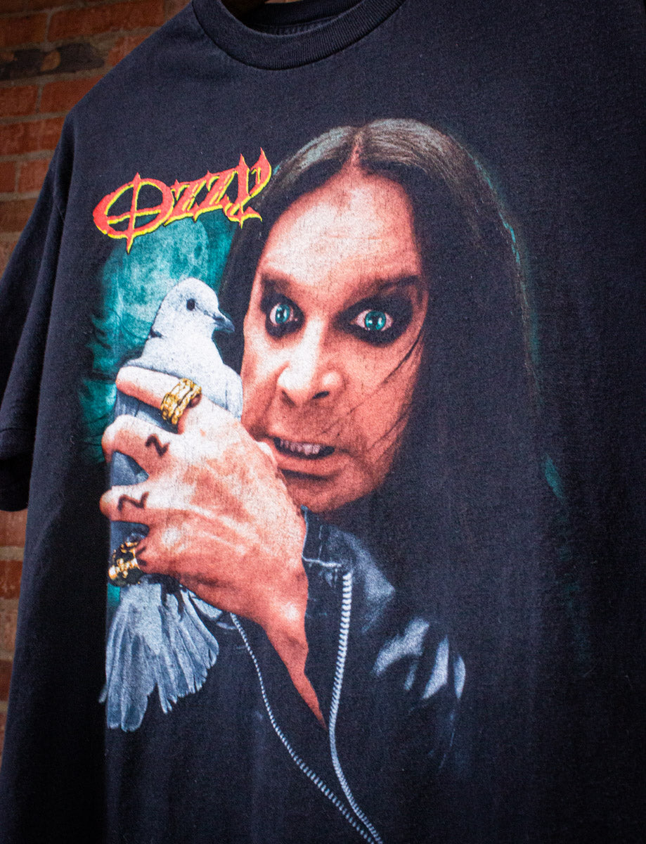 Vintage Ozzy Osbourne Dove/Decapitated Concert T Shirt 2000 Black Large