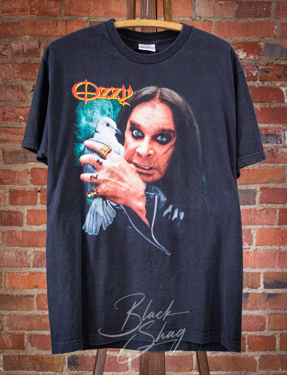 Vintage Ozzy Osbourne Dove/Decapitated Concert T Shirt 2000 Black Large
