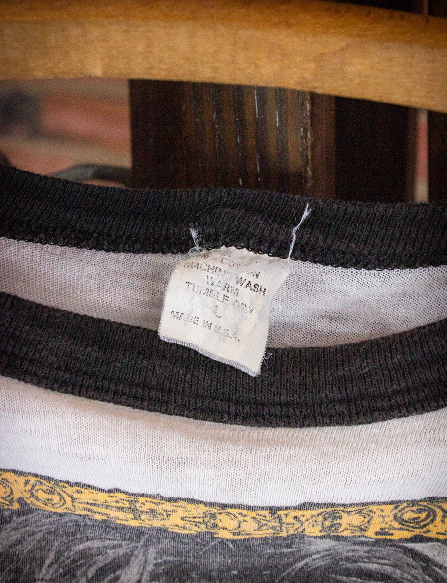 Vintage Ozzy Osbourne No Rest for The Wicked Raglan Concert T Shirt 1988/89 Small