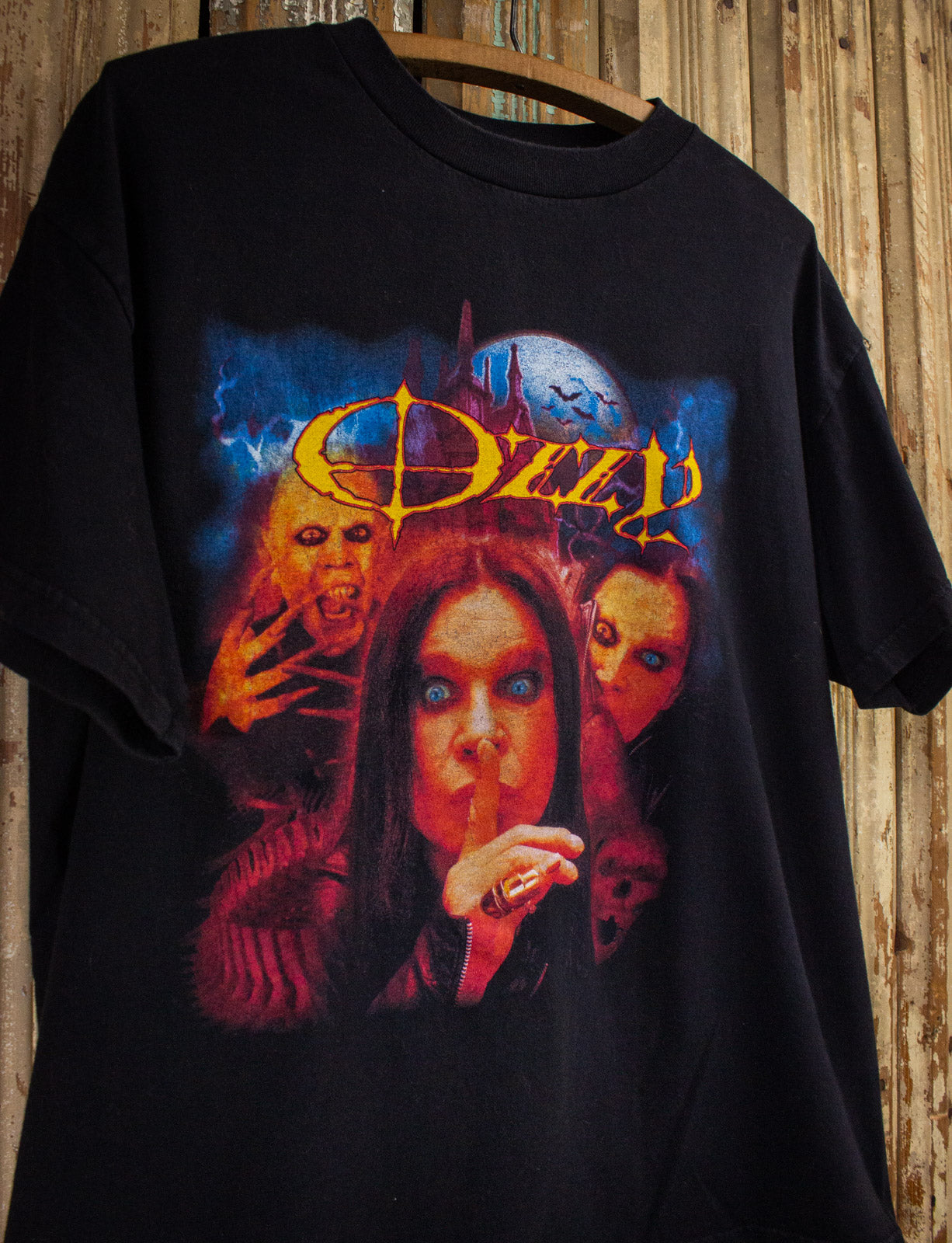 Vintage Ozzy Osbourne Tour Concert T Shirt 2003 Black Large