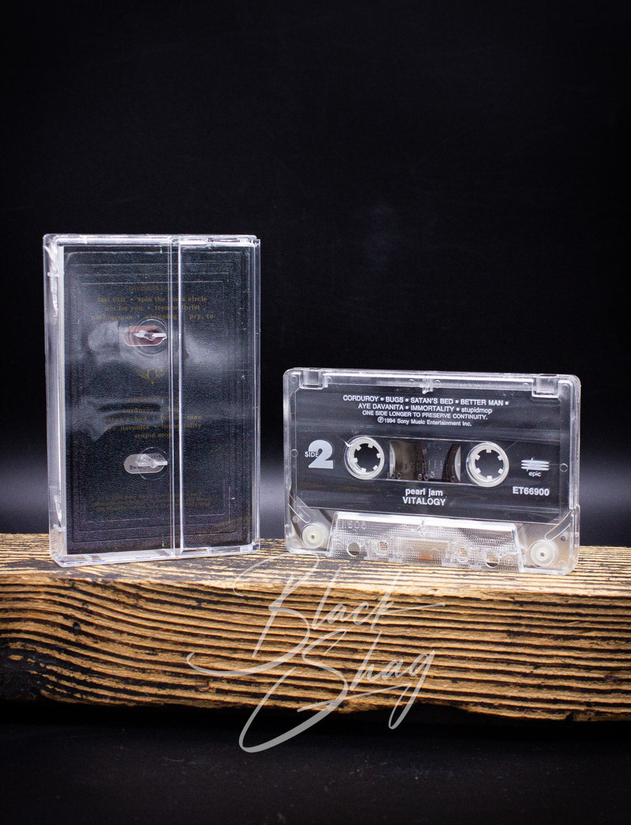 Vintage Pearl Jam Vitalogy Cassette 1994