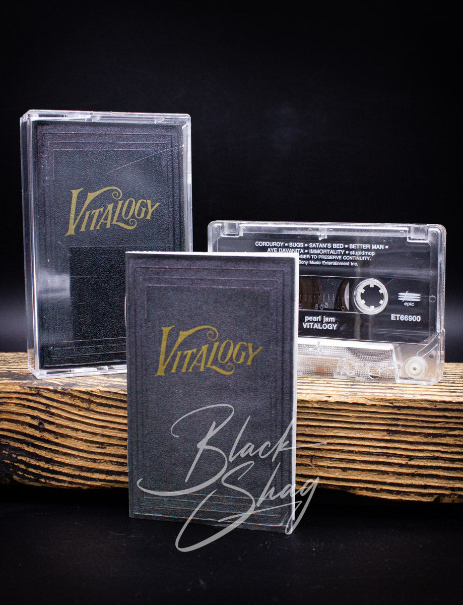 Vintage Pearl Jam Vitalogy Cassette 1994