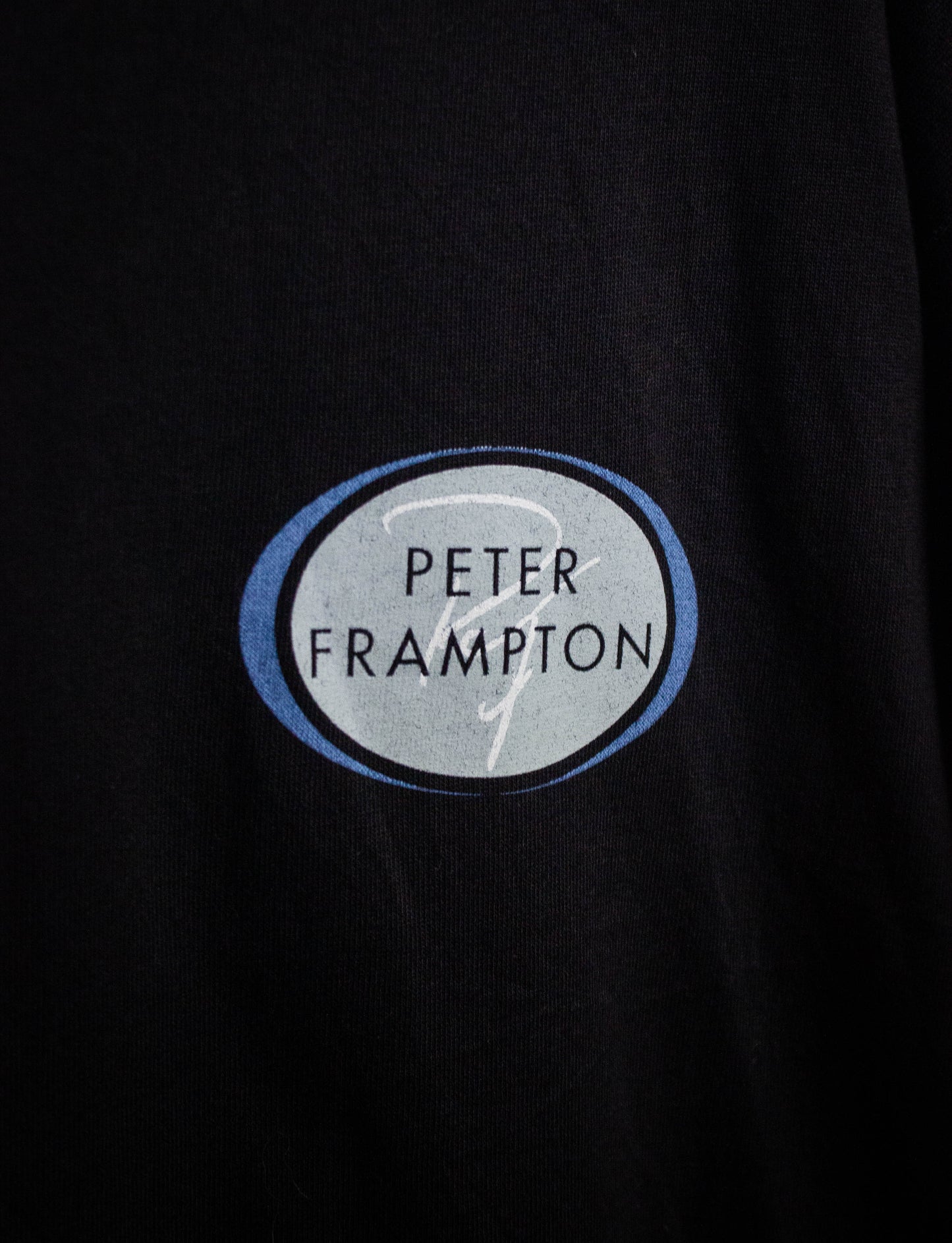 Vintage Peter Frampton Concert T Shirt 1999 Black XL