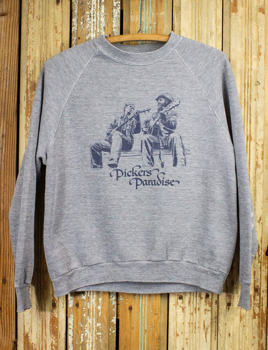 Vintage Pickers Paradise Sweatshirt 1984 Gray Small/Medium