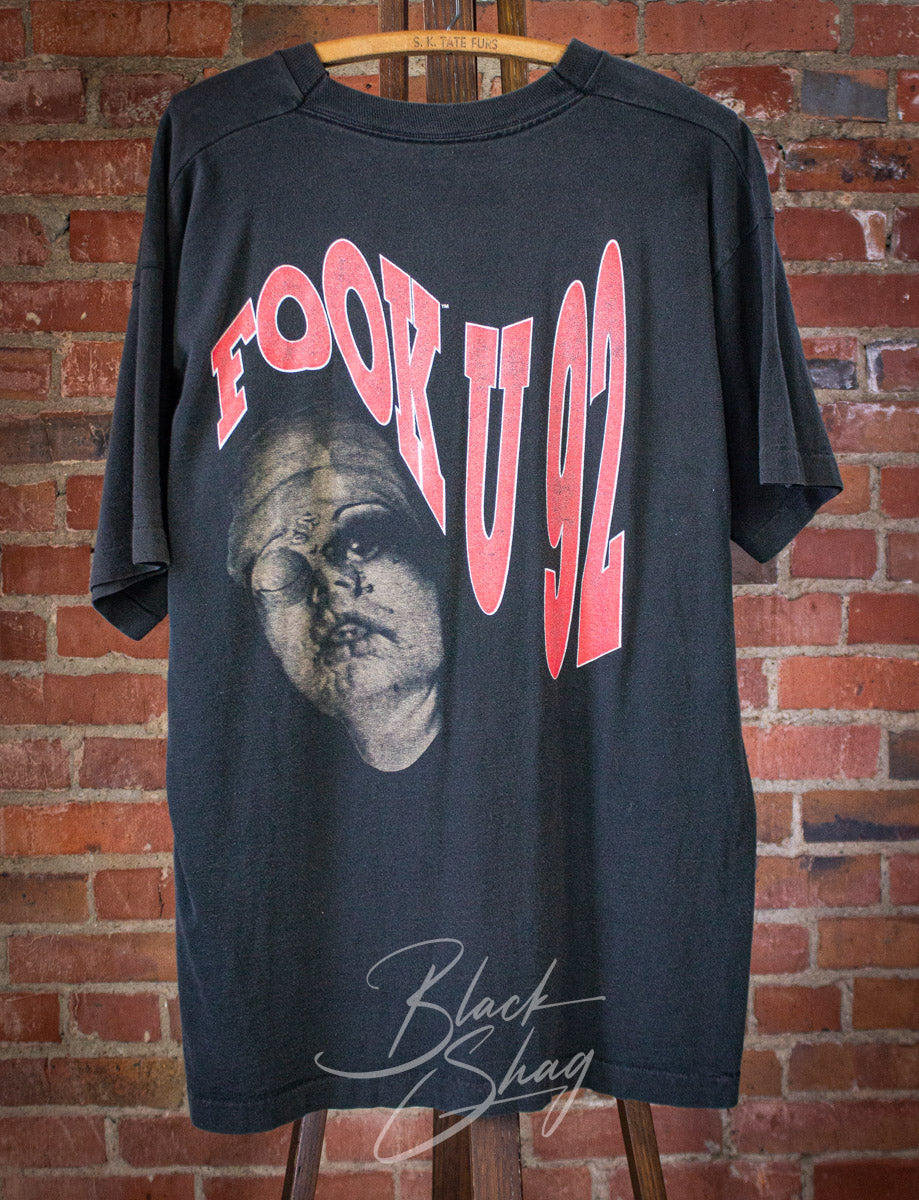 Vintage Pigface Fook U Concert T Shirt 1992 Black XL