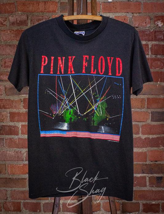 Vintage Pink Floyd Lights Concert T Shirt 1987 Black Small