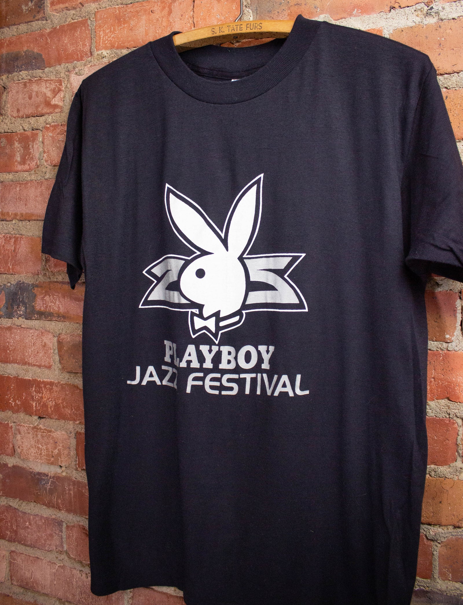 Vintage Playboy 25th Jazz Festival Hollywood Bowl Concert T-Shirt 1979 M