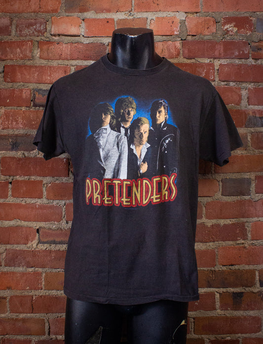 Vintage Pretenders Concert T shirt 1981 Black Medium/Large
