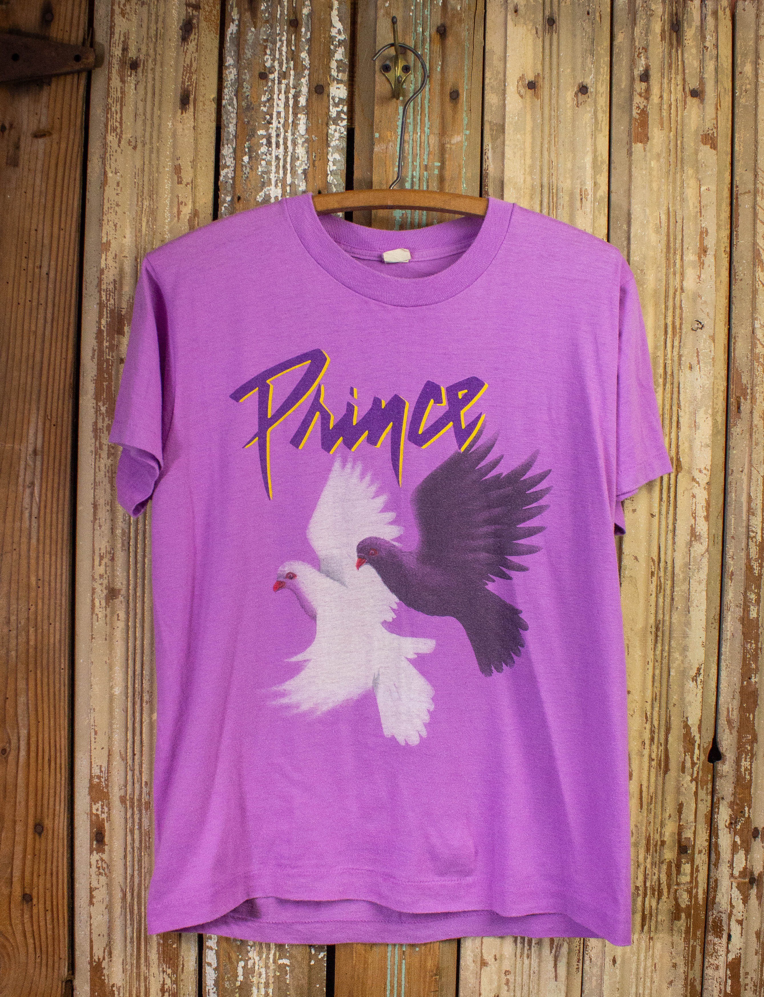 Vintage Prince Concert T Shirt World Tour 1984-85 Purple Medium – Black  Shag Vintage