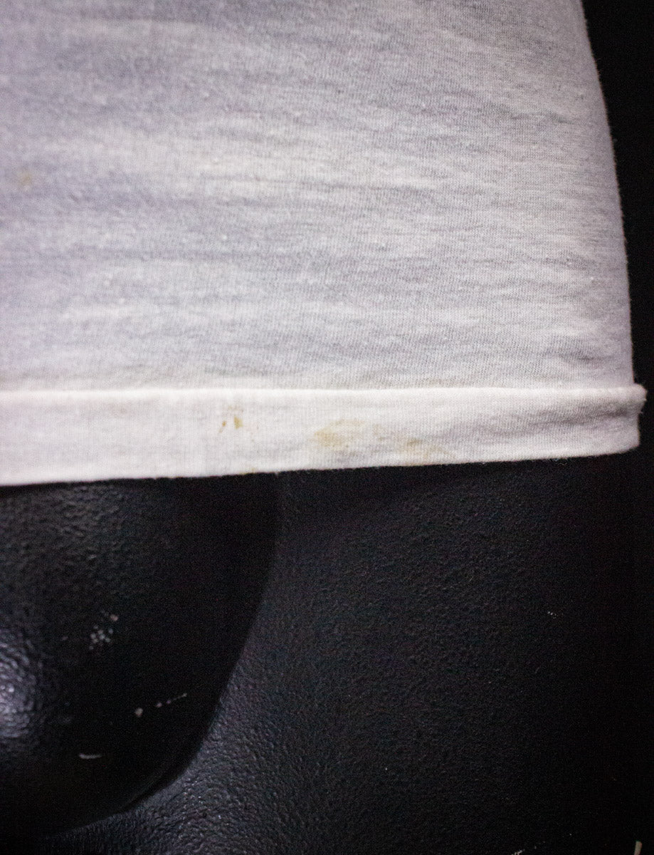 Vintage Queen Night At The Opera Concert Ringer T Shirt 1976 White/Red XS