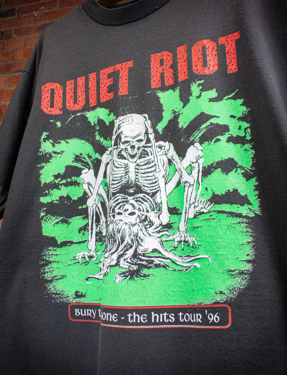 Vintage Quiet Riot Bury the Bone Concert T Shirt 1996 XL