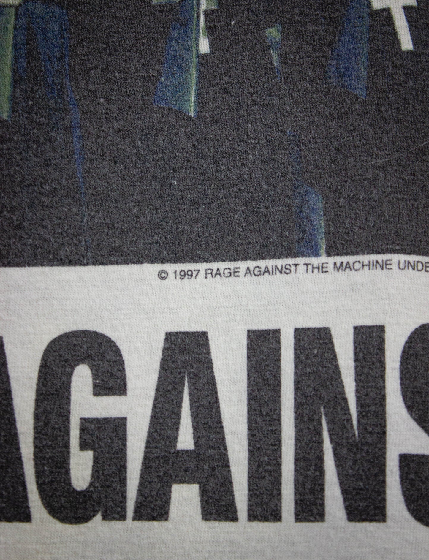 Vintage Rage Against The Machine Nuns with Guns Concert T Shirt 1997 White XL