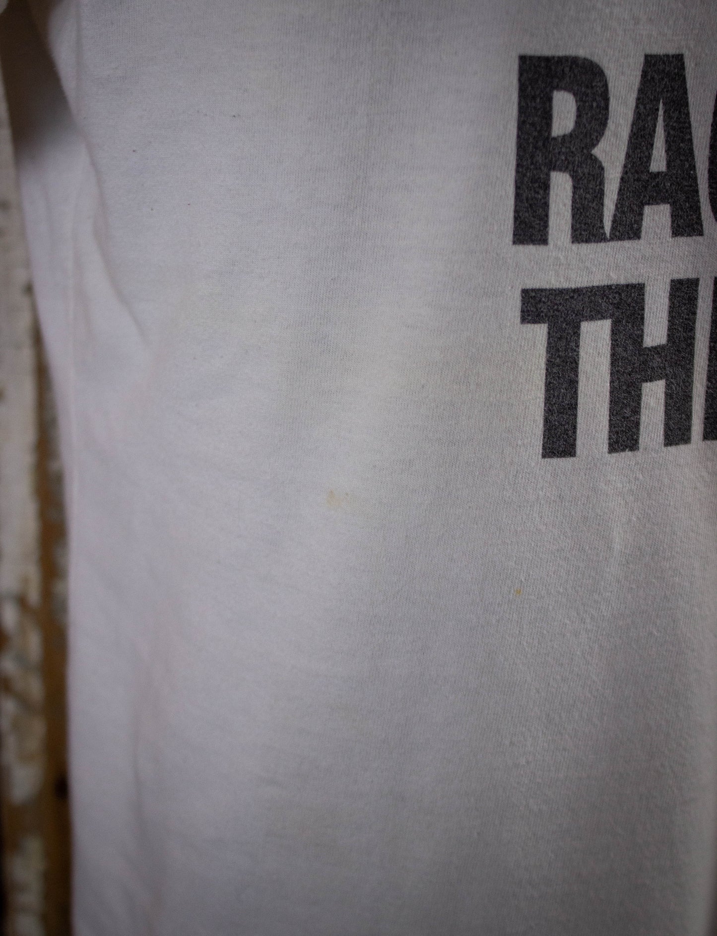 Vintage Rage Against The Machine Nuns with Guns Concert T Shirt 1997 White XL
