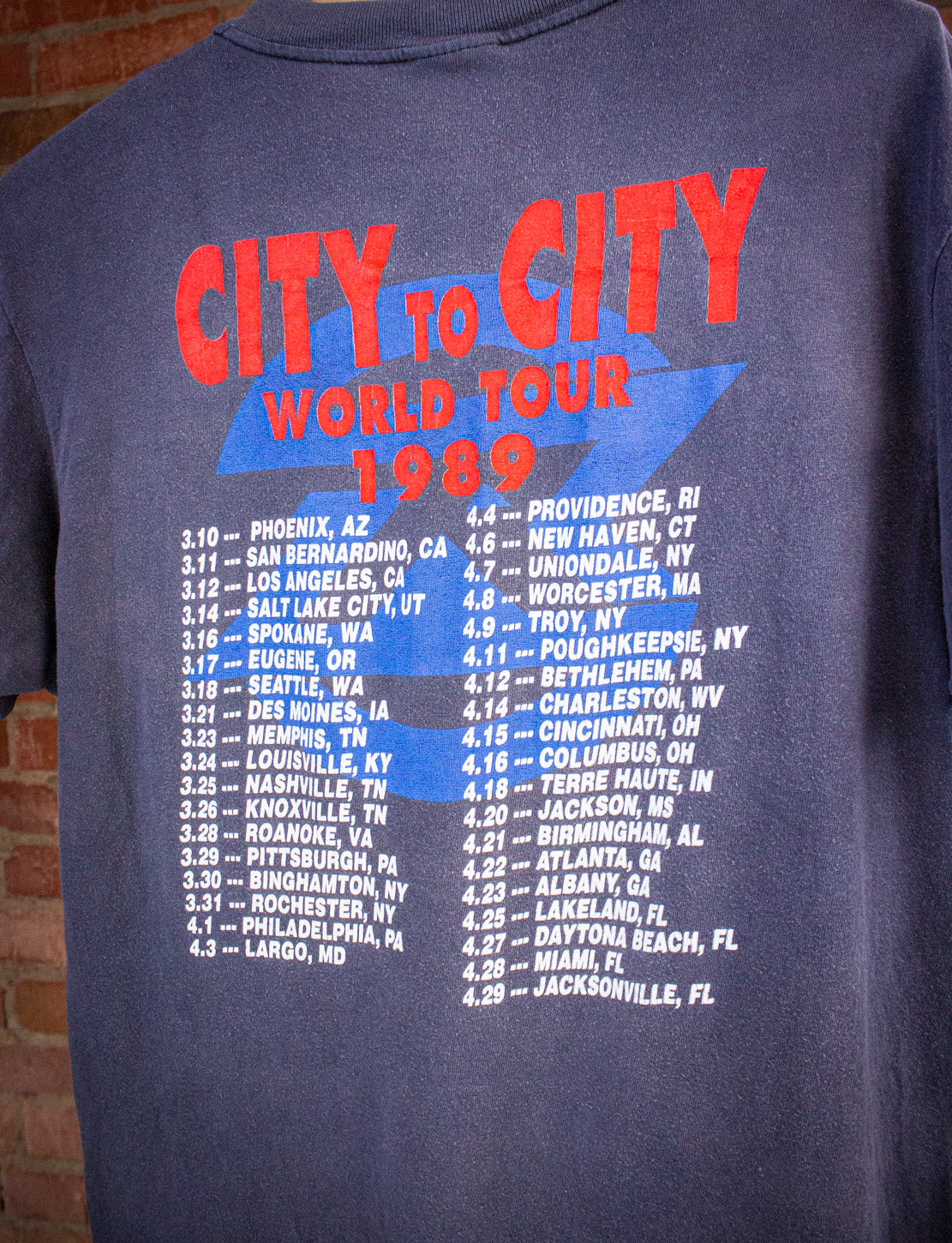 Vintage Ratt Reach for the Sky Concert T Shirt 1989 Black Medium