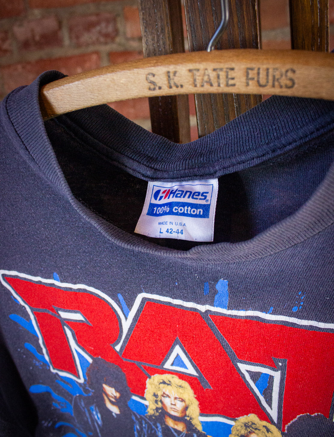 Vintage Ratt Reach for the Sky Concert T Shirt 1989 Black Medium