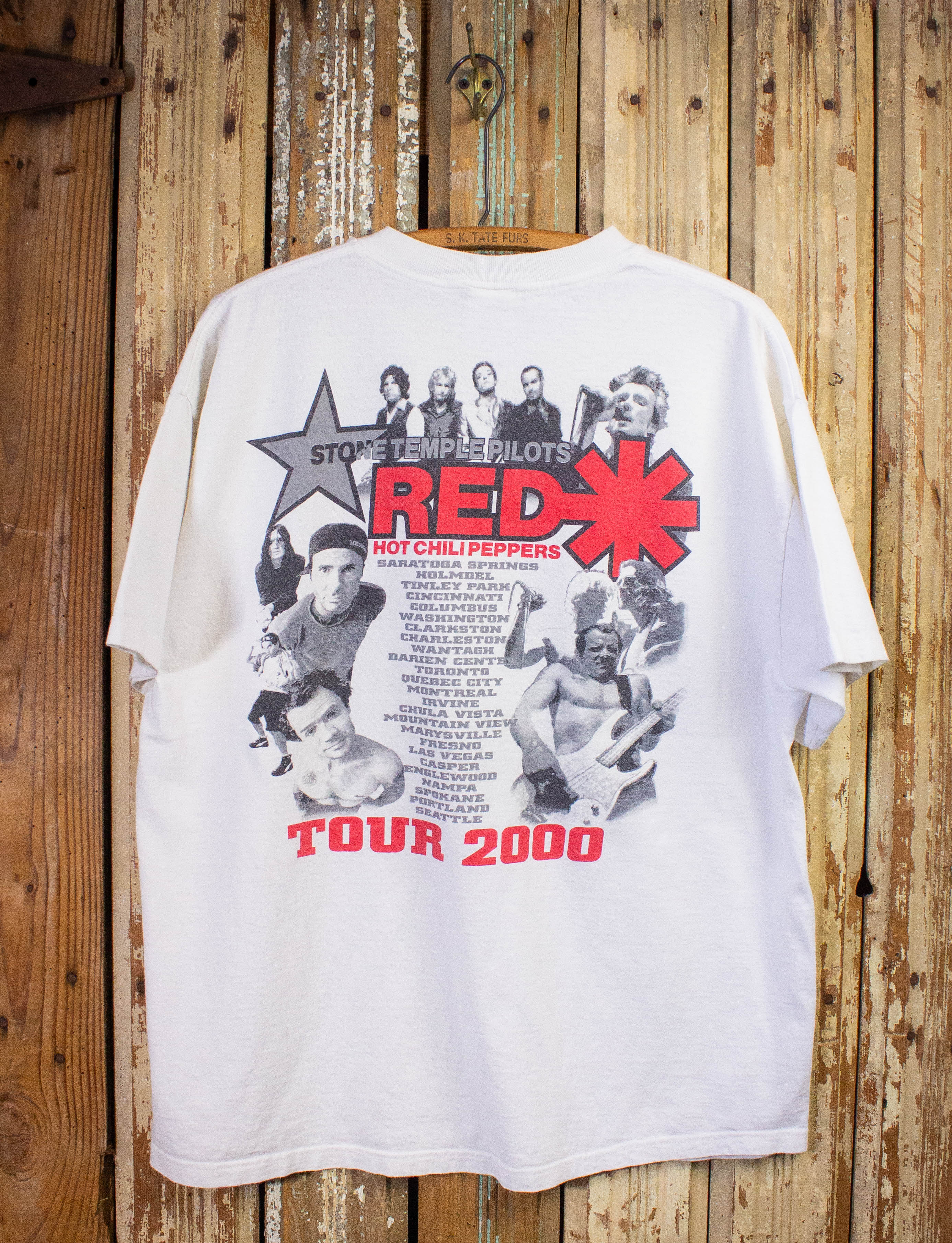 Vintage Red Hot Chili Peppers/Stone Temple Pilots Concert T Shirt