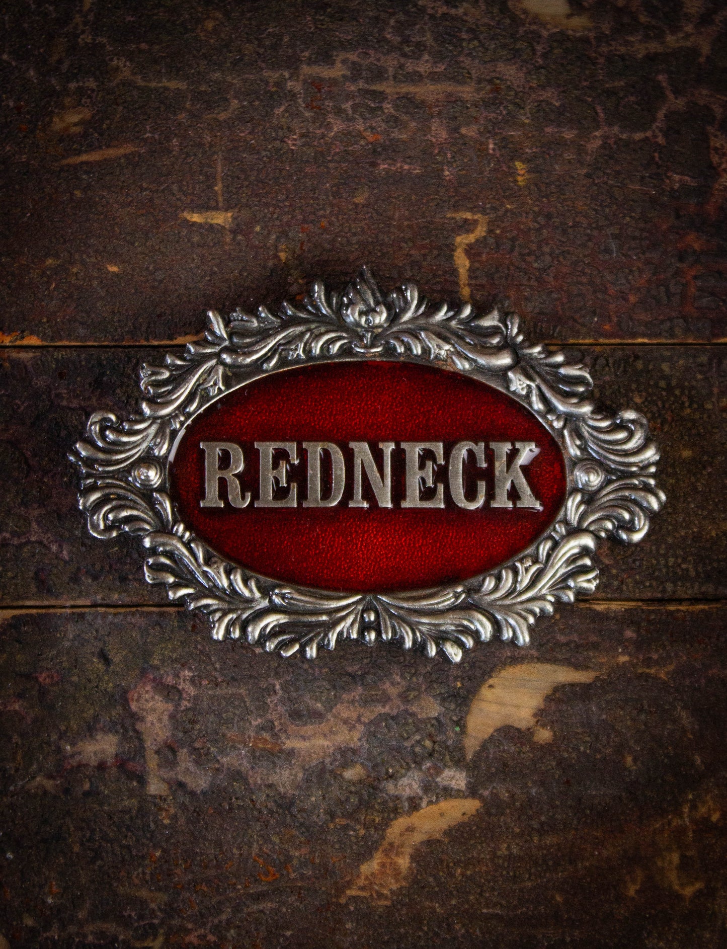Vintage Redneck Belt Buckle 1977