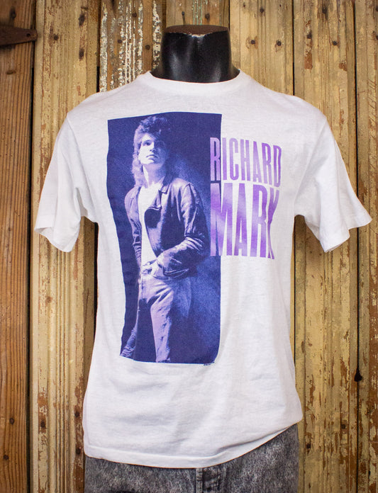 Vintage Richard Mark Concert T shirt 1987 White Medium