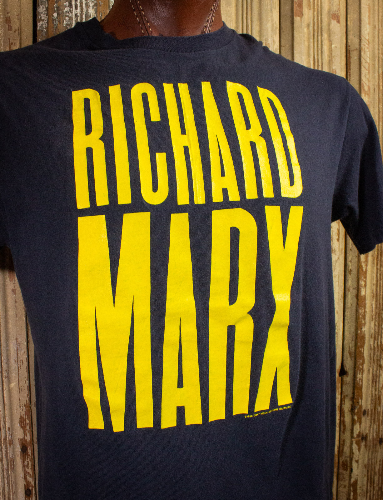 Vintage Richard Marx Concert T Shirt 1988 Black Large