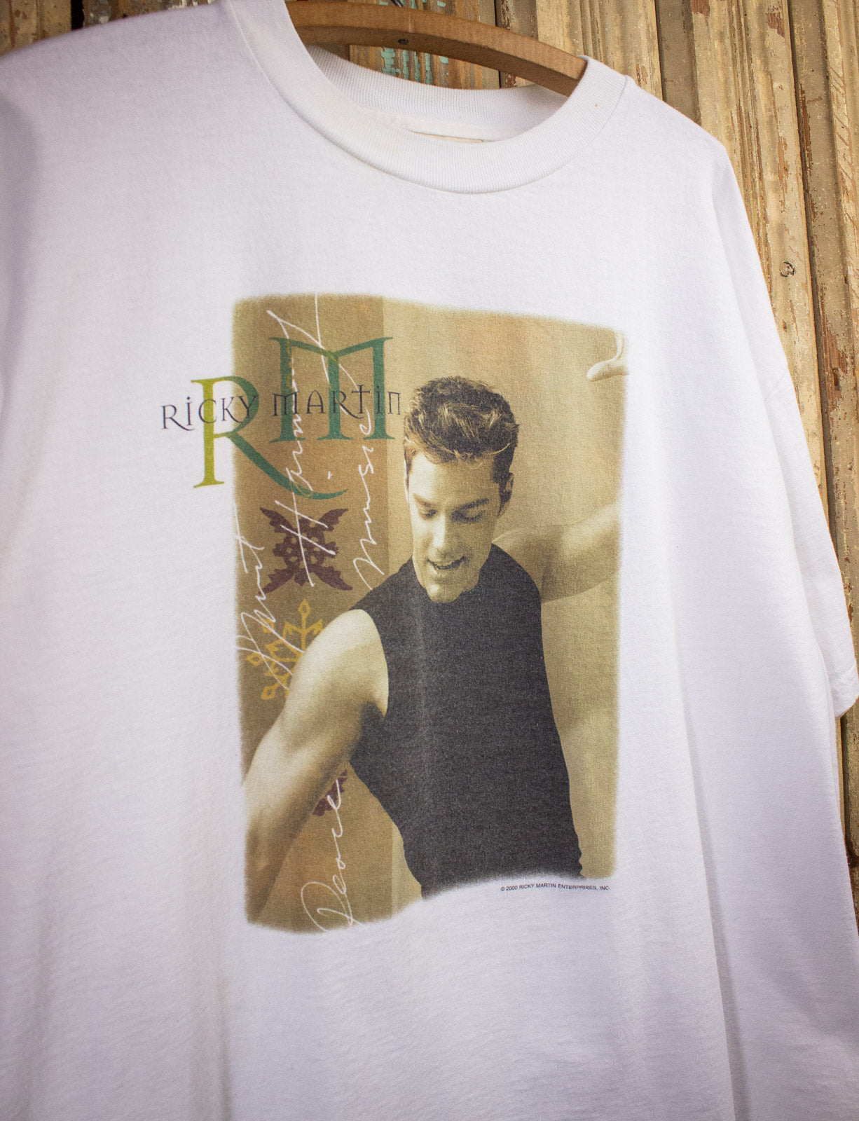 Vintage Ricky Martin Livin' La Vida Loca T-Shirt Vintage Ricky Martin Livin' La Vida Loca T-Shirt