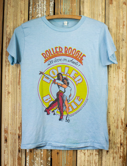 Vintage Roller Boogie Graphic Movie T Shirt 1979 Medium