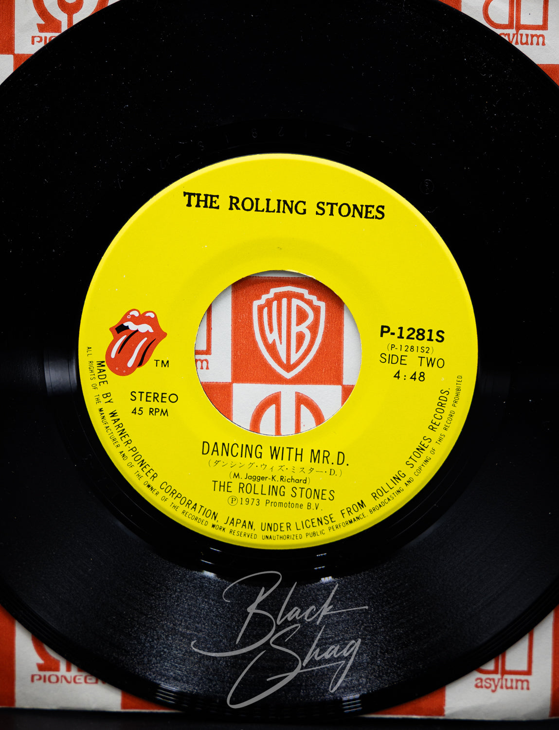 Vintage The Rolling Stones Doo Doo Heartbreaker 7" Single 45 Japanese