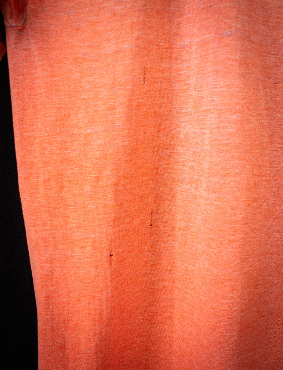 Vintage Rolling Stones New Orleans Concert T Shirt 1978 Orange XS